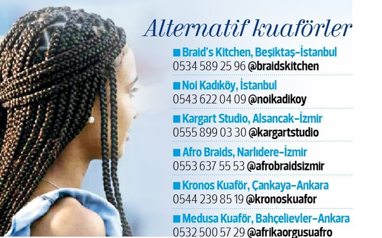 Saçlarda Afrika esintisi