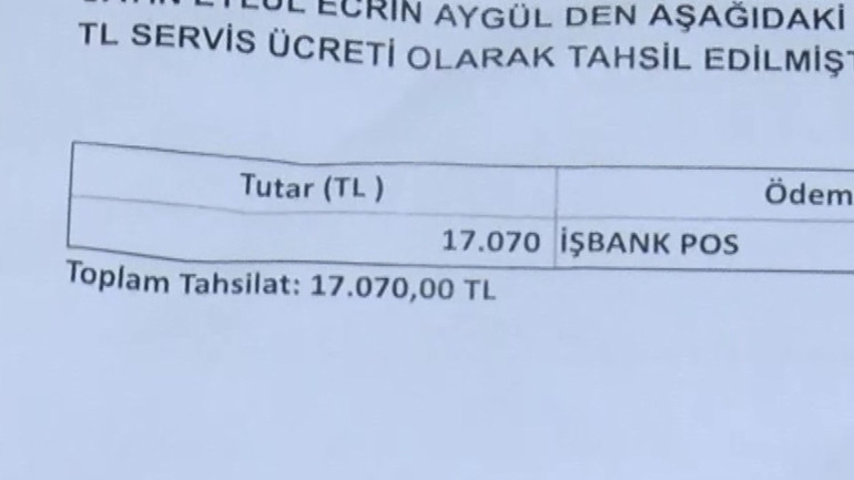 6 kmlik yol için 17 bin 700 lira ücret istendi Fahiş servis ücretine itiraz edince kızı mağdur oldu