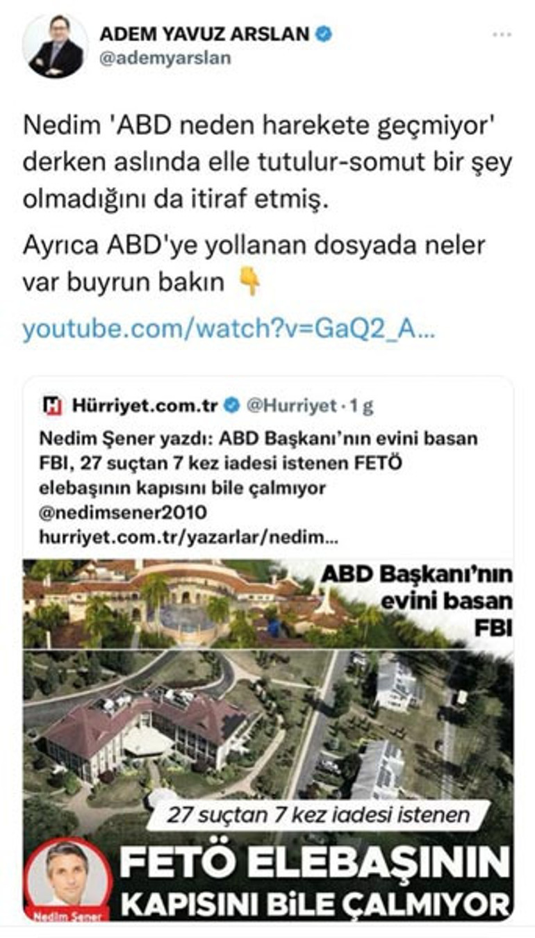 Bir mankurtlaşmış FETÖ’cü hikâyesi: ‘Hocamız o kadar temiz ki CIA referans veriyor’