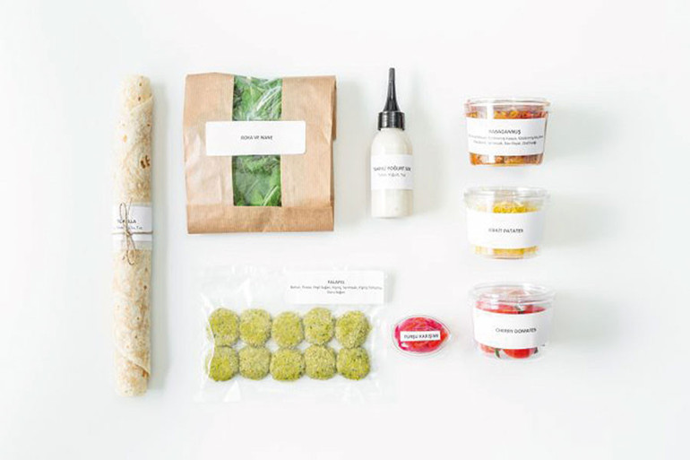 Yemeğimizi seçtiysek malzemesi kapıda