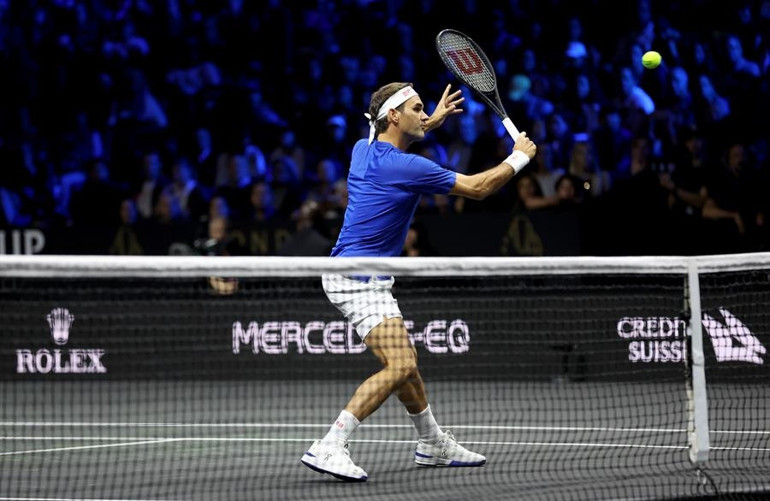 Ekselansları son kez korta çıktı Roger Federer, veda maçında ağları deldi, hüngür hüngür ağladı