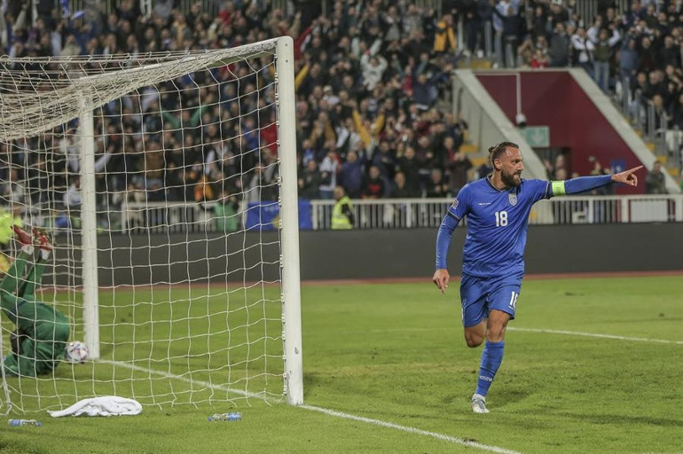 UEFA Uluslar Liginde geceye damga vuran maç Cristiano Ronaldo yıkıldı, Vedat Muriqi şov yaptı...
