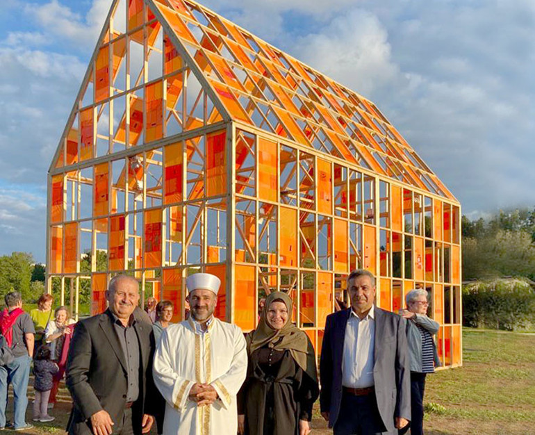 Avrupa Evi’nde dünya barışı için dua edildi
