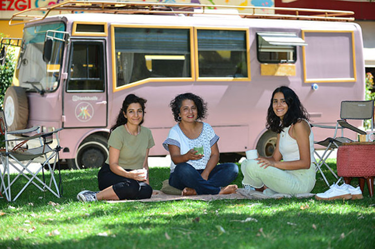 Sadece karavan değil yeni bir hayat