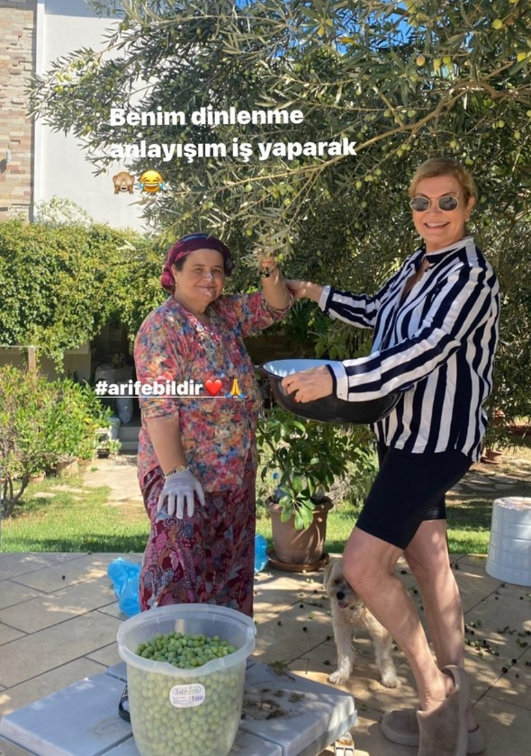 Kışa hazırlık başladı... Ünlü isim soluğu Ayvalıktaki evinde aldı
