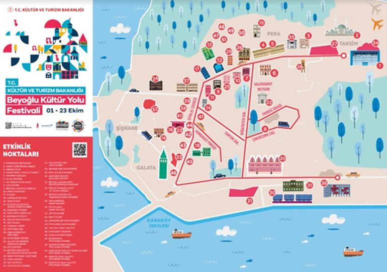 Beyoğlu Kültür Yolu Festivali 1 Ekim’de başladı