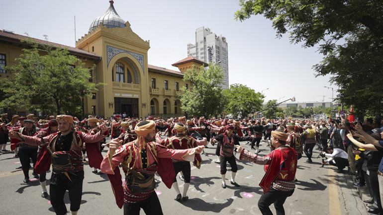 Ankara’da Başkent Kültür Yolu Festivali coşkusu