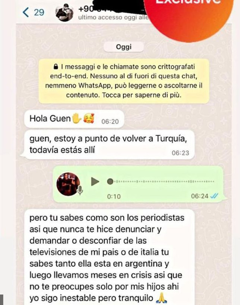 Mauro Icardi Arjantine gitti, Wanda Nara eve almadı Yasak aşk iddiasıyla mesajları ifşa etti...