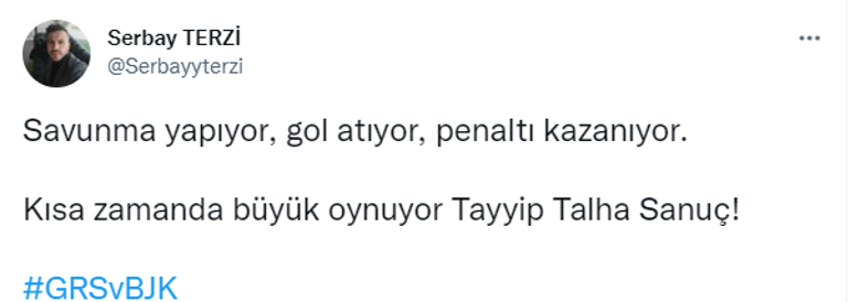 Giresunspor-Beşiktaş maçına Tayyip Talha damgası 1 ay sonra farklı formalarla benzer senaryo...