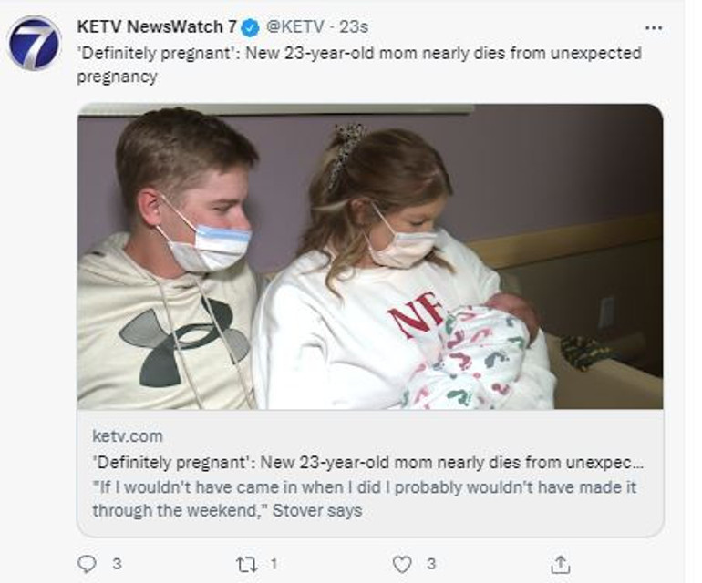 Bacaklarım şişti diye doktora gitti, hamile olduğunu öğrendi, 48 saat sonra doğum yaptı