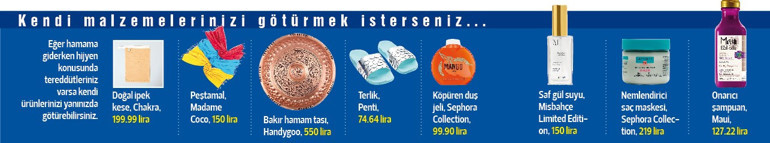 Hamam sefası hem cilde hem ruha iyi gelir