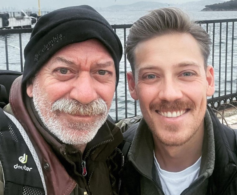 Oğluyla fotoğrafı sosyal medyayı salladı... Kıvanç baba