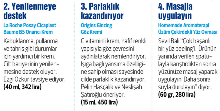 Havalar yavaş yavaş soğurken cildiniz nemsiz kalmasın