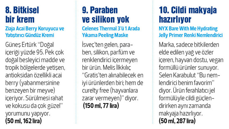 Havalar yavaş yavaş soğurken cildiniz nemsiz kalmasın