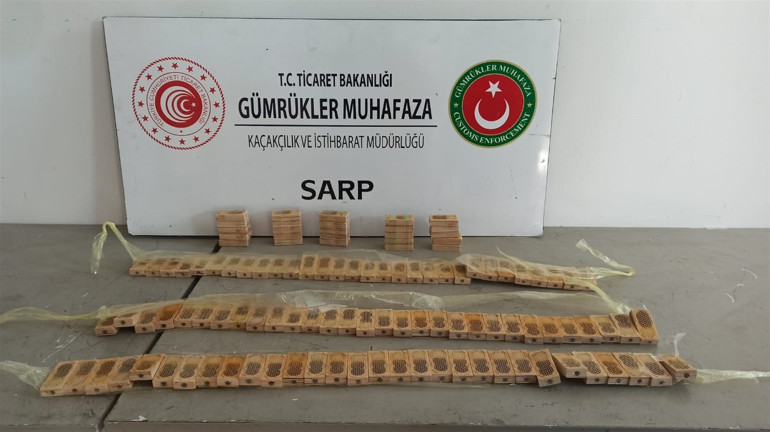 Gümrük kapısında yolcunun belinde 1100 bal arısı ele geçirildi