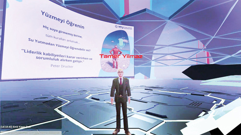 Metaverse’te ilk derse katıldık: Avatarımı ışınladım hocam