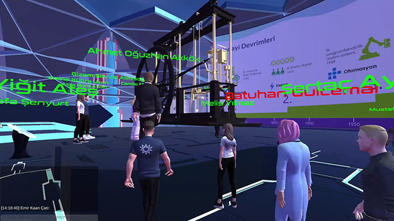 Metaverse’te ilk derse katıldık: Avatarımı ışınladım hocam