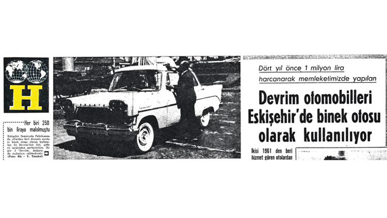 Devrim’i bir de Hürriyet’ten okuyun