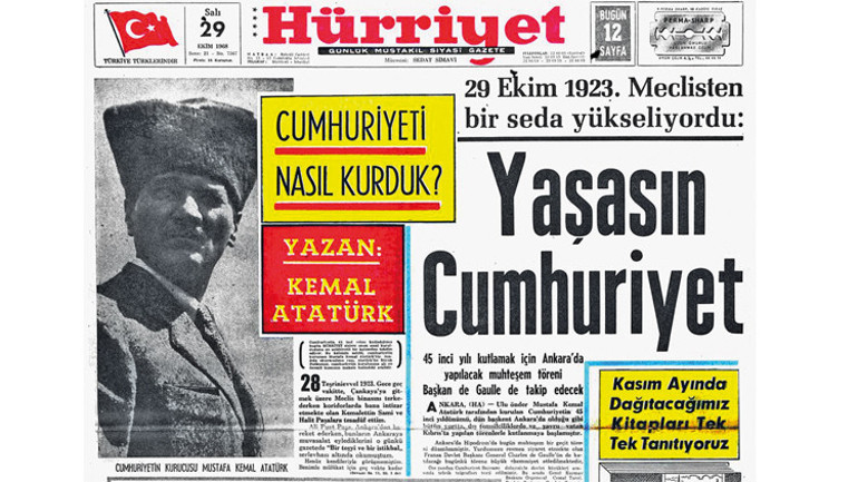 Devrim’i bir de Hürriyet’ten okuyun