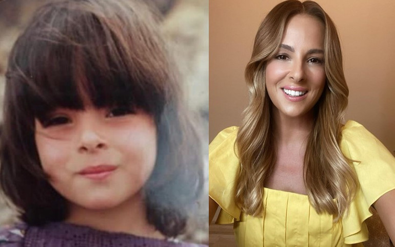 İşte gerçek 90’larda ben ve kardeşim Çocuk mankenliği yaparken...