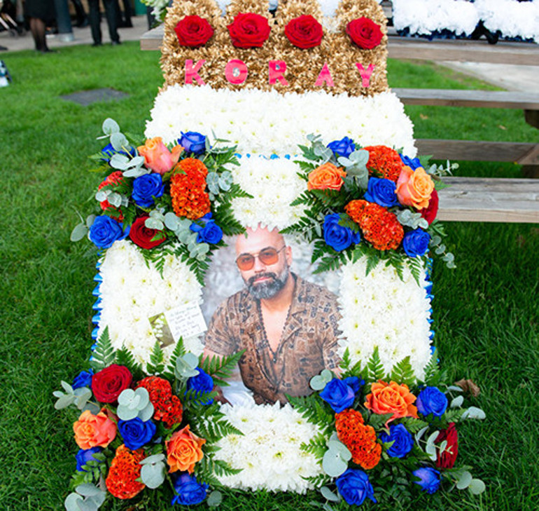 Radyocu Koray Alpergin için cenaze töreni