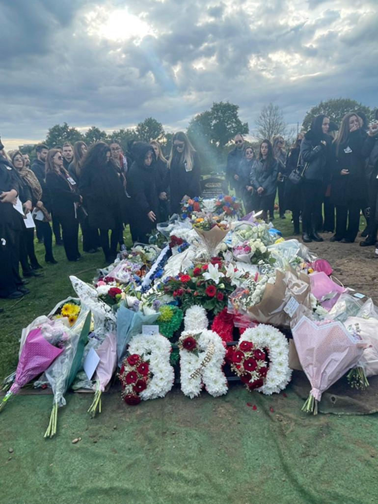 Radyocu Koray Alpergin için cenaze töreni