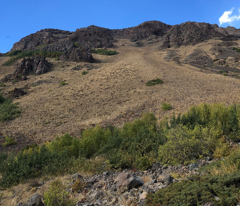 Nemrut Krater Gölü sonbaharda başka güzel