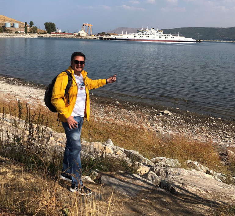 Nemrut Krater Gölü sonbaharda başka güzel