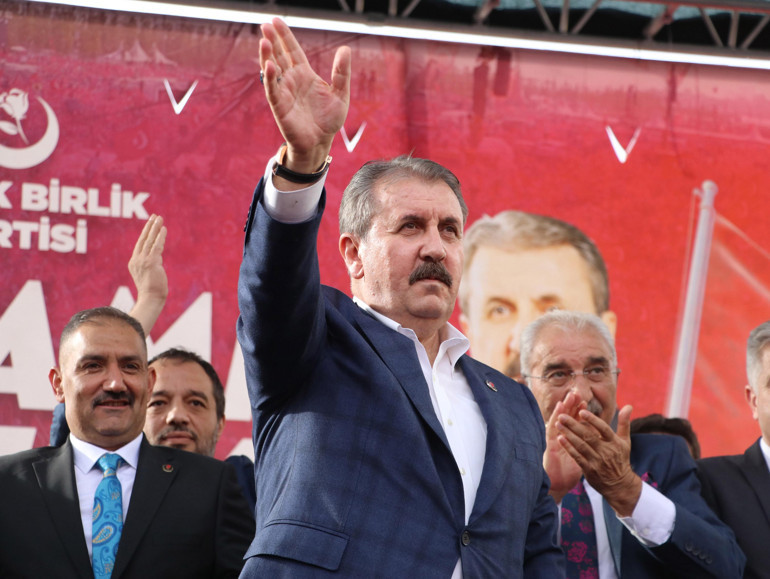 Destici, Denizli mitinginde konuştu