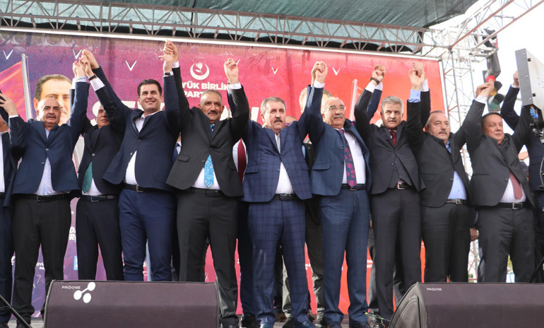 Destici, Denizli mitinginde konuştu