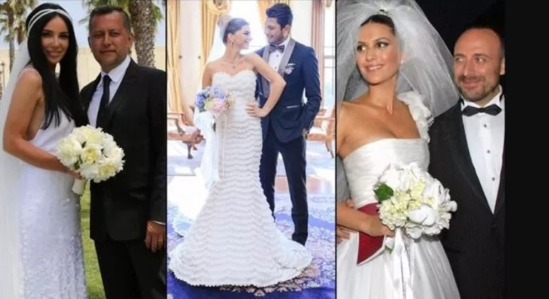 Ünlü çiftin mutlu günü... Doğuma 2 ay kala evlendiler