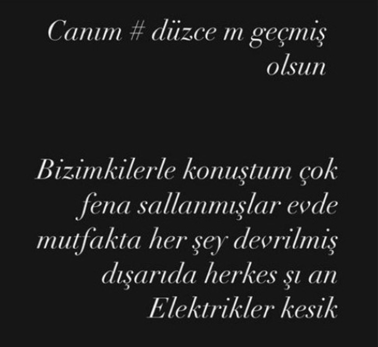Ünlü isimlerden 5.9luk deprem sonrası mesajlar: Bizimkilerle konuştum, evde her şey devrilmiş