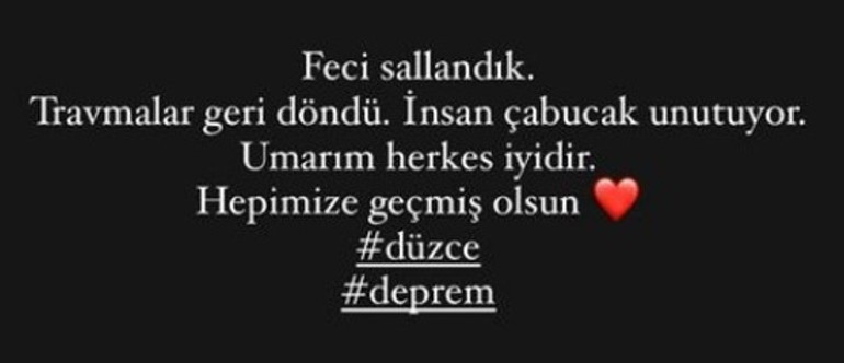 Ünlü isimlerden 5.9luk deprem sonrası mesajlar: Bizimkilerle konuştum, evde her şey devrilmiş