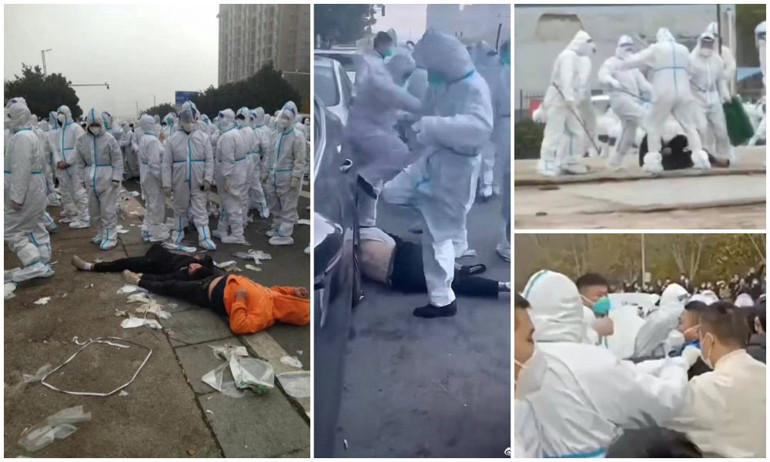 Çinde korkulan gerçekleşiyor... 13 şehirde isyan sesleri yükseldi