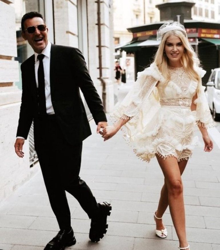 İki ay önce Roma’da evlenmişlerdi… Yalıda muhteşem düğün