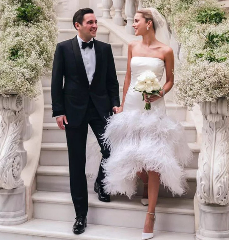 İki ay önce Roma’da evlenmişlerdi… Yalıda muhteşem düğün