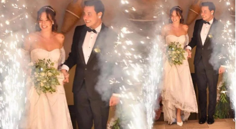 İki ay önce Roma’da evlenmişlerdi… Yalıda muhteşem düğün