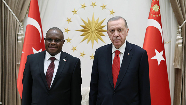 Cumhurbaşkanı Erdoğan, güven mektuplarını kabul etti