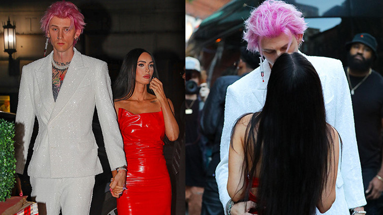 ‘Beni ya öldür ya hamile bırak’ demişti… Megan Fox, nişanlısına oje sürüp reklamda oynattı