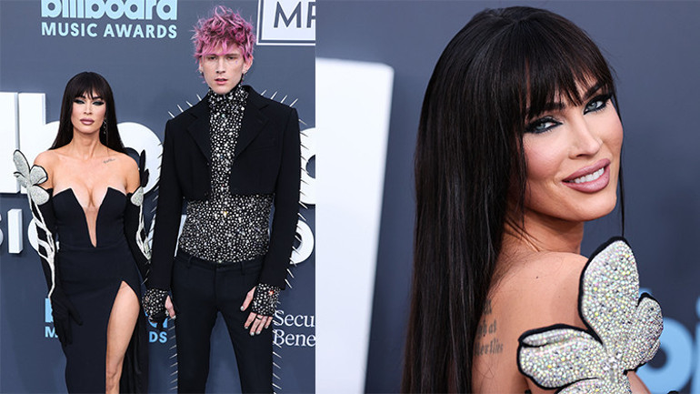 ‘Beni ya öldür ya hamile bırak’ demişti… Megan Fox, nişanlısına oje sürüp reklamda oynattı