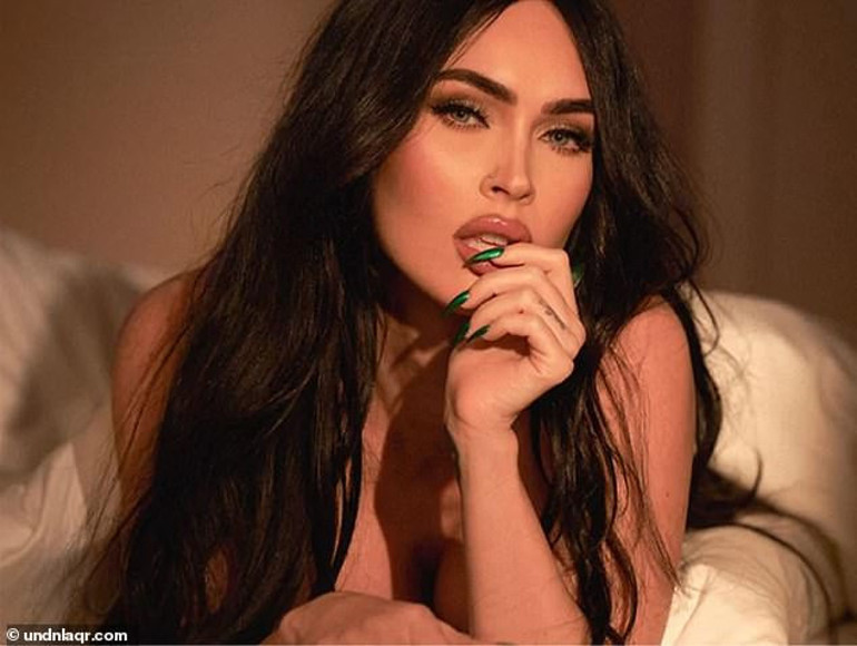 ‘Beni ya öldür ya hamile bırak’ demişti… Megan Fox, nişanlısına oje sürüp reklamda oynattı