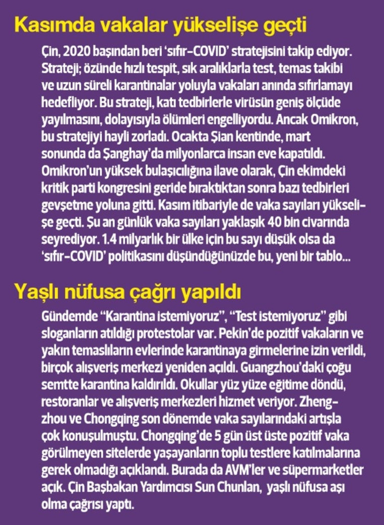 “Gündemde ‘Karantina istemiyoruz’  sloganlarının atıldığı protestolar var”