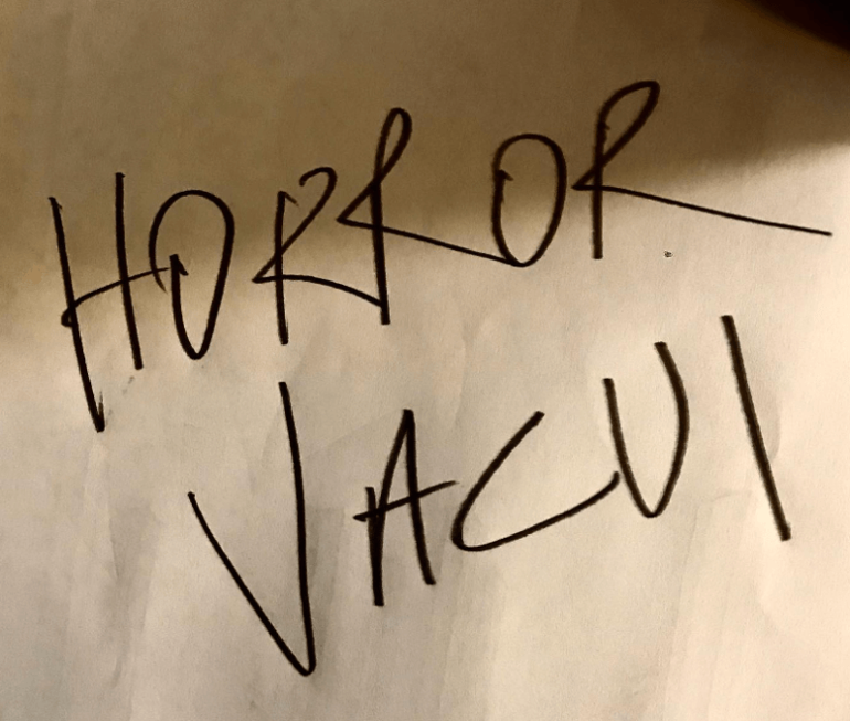 Çağrı Sarayın son sergisi HORROR VACUI ziyaretçilerini bekliyor