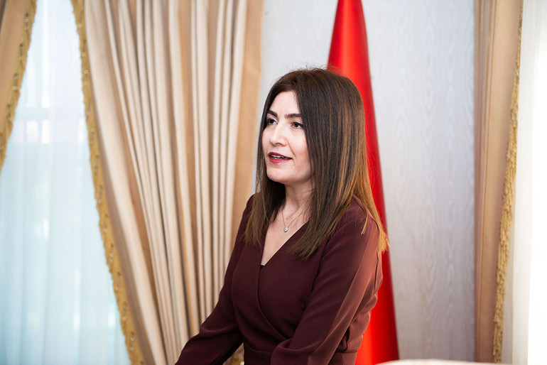Başkonsolosluk rezidansında öğretmenlere resepsiyon verildi