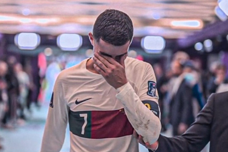 Fas - Portekiz maçında Ronaldo için bir devir gözyaşlarıyla sona erdi Sevgilisi Georgina ve kız kardeşinden Fernando Santosa tepki...