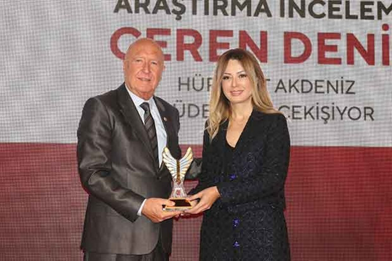 AGCDEN HÜRRİYET’E 2 ÖDÜL