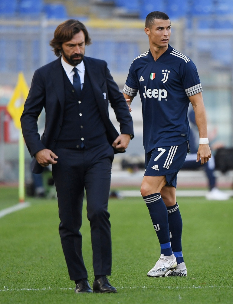 Andrea Pirlo: Cristiano Ronaldo ile konuşmadım ama üzgünüm