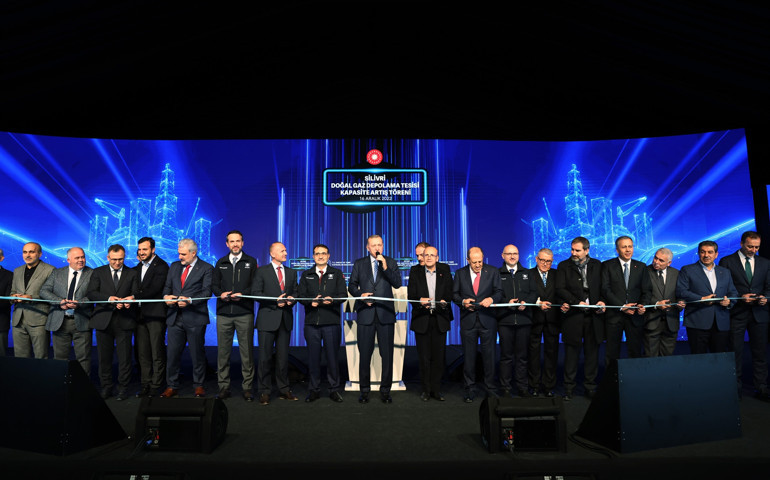Silivri doğal gaz depolama tesisi açıldı... Cumhurbaşkanı Erdoğan: Trakya enerjide merkez olacak