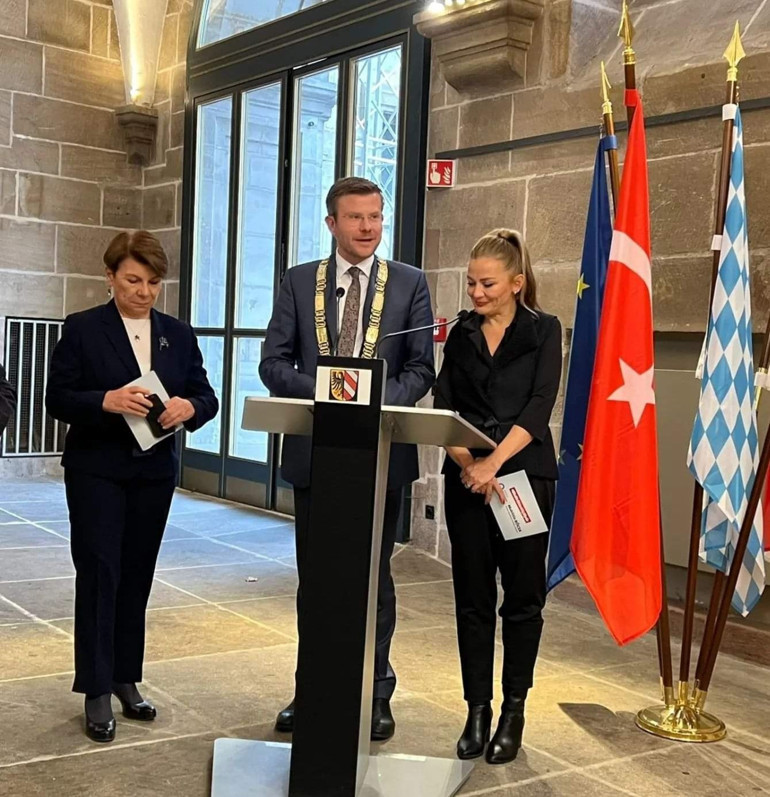 Antalya heyeti Nürnberg’e veda etti