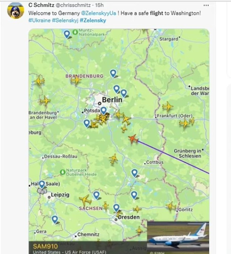 Zelenski ABDye böyle gitti İşte sır gibi saklanan operasyonun detayları